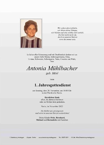 Antonia Mühlbacher